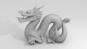 Result of CVT generated dragon